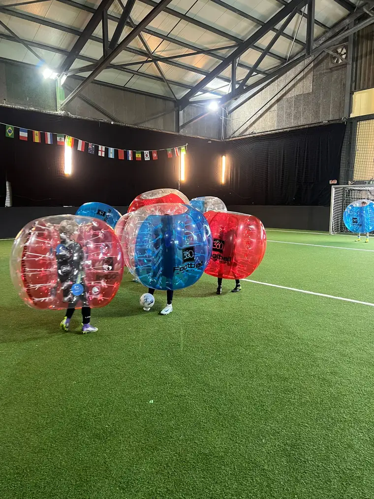 Bubble Fussball Action