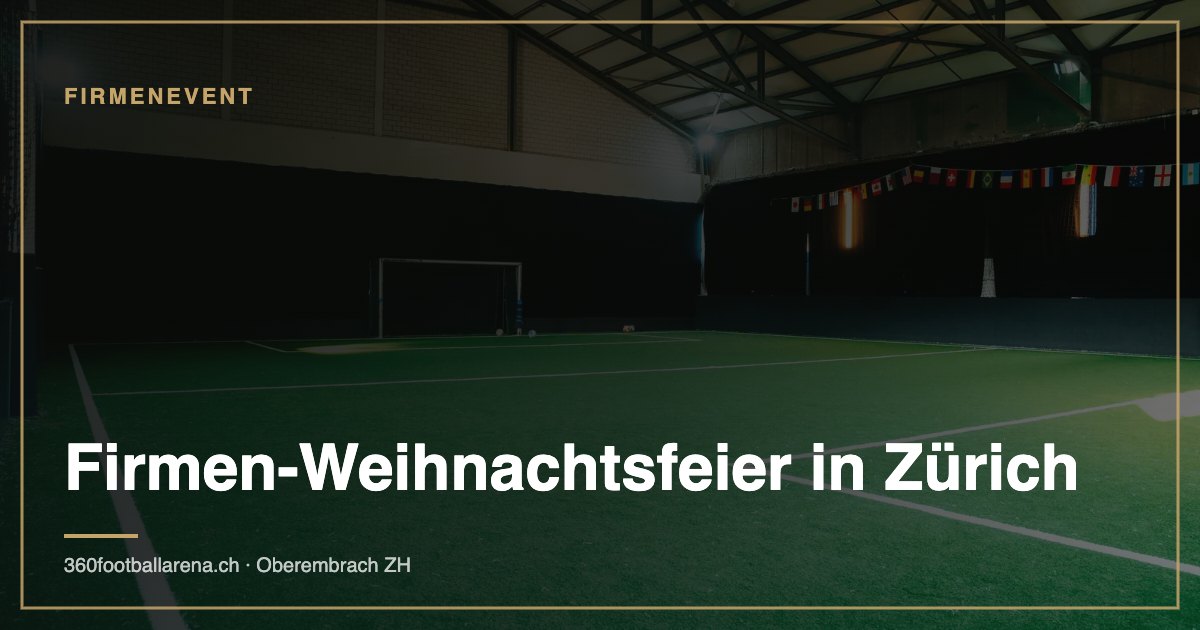 Firmen-Weihnachtsfeier in Zürich: Ideen abseits vom Restaurant